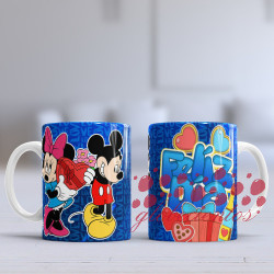 Tazas minnie y mickey LOVE