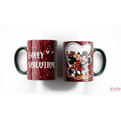 Tazas minnie y mickey LOVE