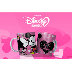 Tazas minnie y mickey LOVE