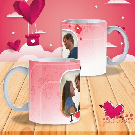 Tazas love personalizada