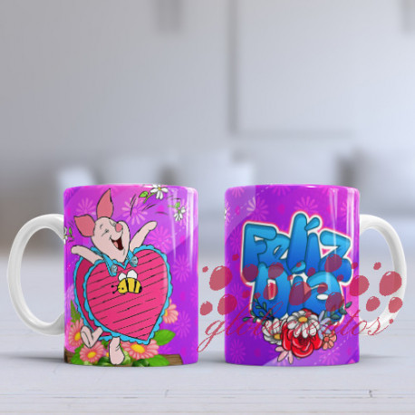 Tazas cerdito disney LOVE