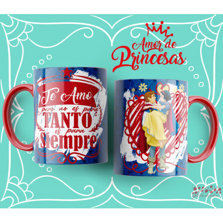 Tazas Princesa disney LOVE