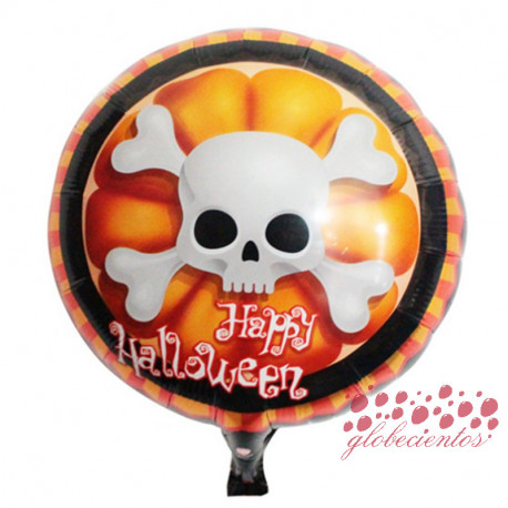 Globo "Happy Halloween! " diseño 2, 45 cm