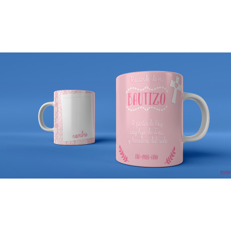 TAZA BAUTIZO