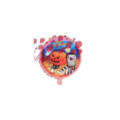 Globo "Happy Halloween " diseño 10, 45 cm