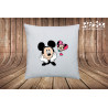 Cojín Minnie y Mickey
