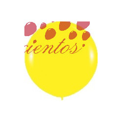 Globos color amarillo  90cm