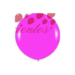 Globo color fucsia  90cm