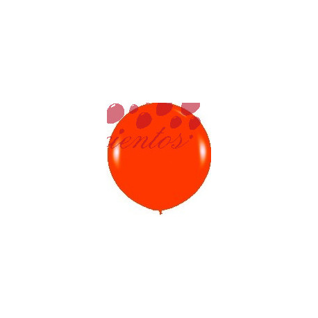 Globo color naranja  90cm