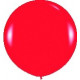 Globo color rojo  90cm