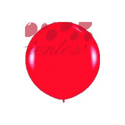 Globo color rojo  90cm
