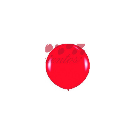 Globo color rojo  90cm