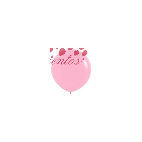 Globo color rosado  90cm
