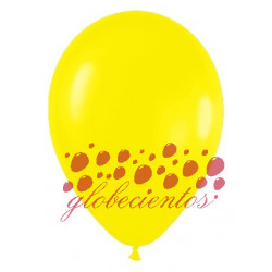 Globos color amarillo 30cm