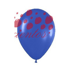 Globos color azul real 30cm