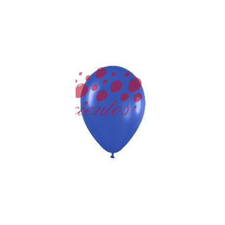 Globos color azul real 30cm