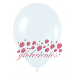 Globos color blanco 30cm