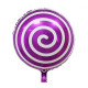 Globo diseño espiral, 45 cm