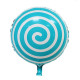 Globo diseño espiral, 45 cm