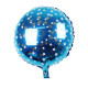 Globo diseño estrellas, 45 cm