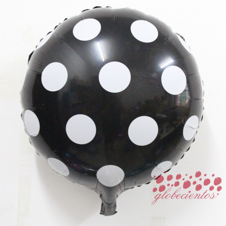 Globo diseño puntos , 45 cm