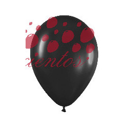 Globos color negro 30cm