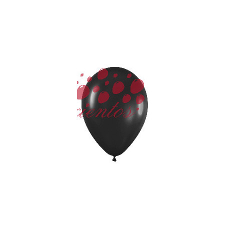 Globos color negro 30cm