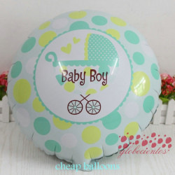 Globo redondo "Baby Boy", 45 cm