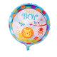 Globo redondo animales &quot;Baby BOY&quot;, 45 cm