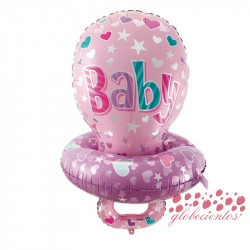 Chupete rosa "Baby", 85x58 cm