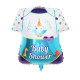 Globo body bebé azul &quot;Baby Shower&quot;, 50x52 cm