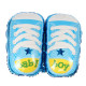 Globo zapatillas azules &quot;baby boy&quot;, 75x55 cm