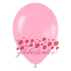 Globos color rosado 30cm