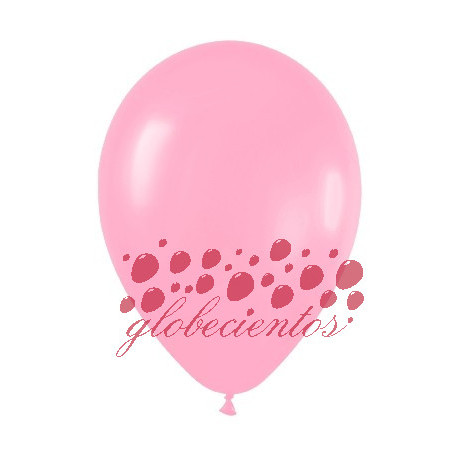 Globos color rosado 30cm