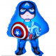 Globo figura Capitán América, 45 cm