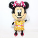 Globo figura Minnie amarillo, 114x63 cm