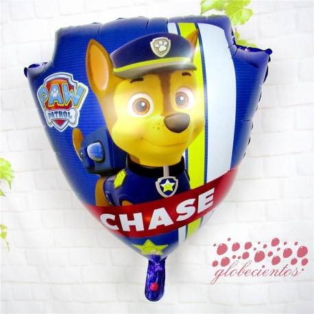 Globo Patrulla Canina "Chase", 66x53 cm