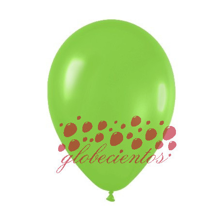 Globos color verde lima 30cm