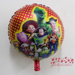 Globo redondo Toy Story, 45 cm