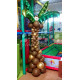 Palmera de globos con mono, 1.8 m