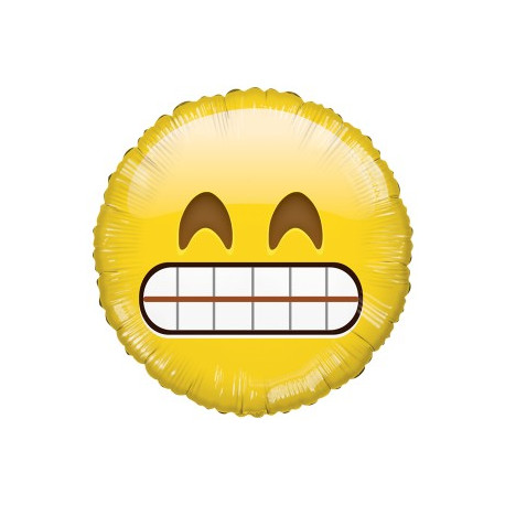 Globo emoticono orgulloso, 45 cm