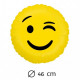 Globo emoticono guiño, 45 cm