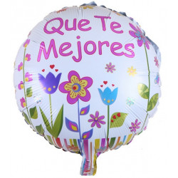 Globo "Que Te Mejores" diseño 4, 45 cm