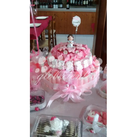 Tarta de gominolas mediana