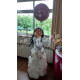 Figura de globos niño/a 110cm con globo foil serigrafiado