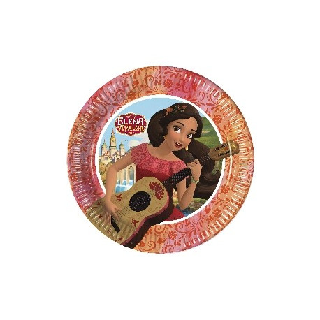 Platos cartón Elena de Avalor